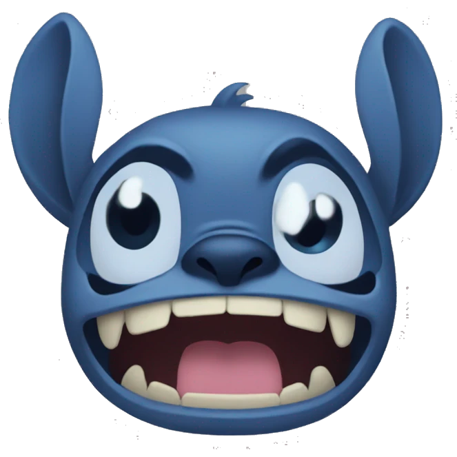 angry stich emoji