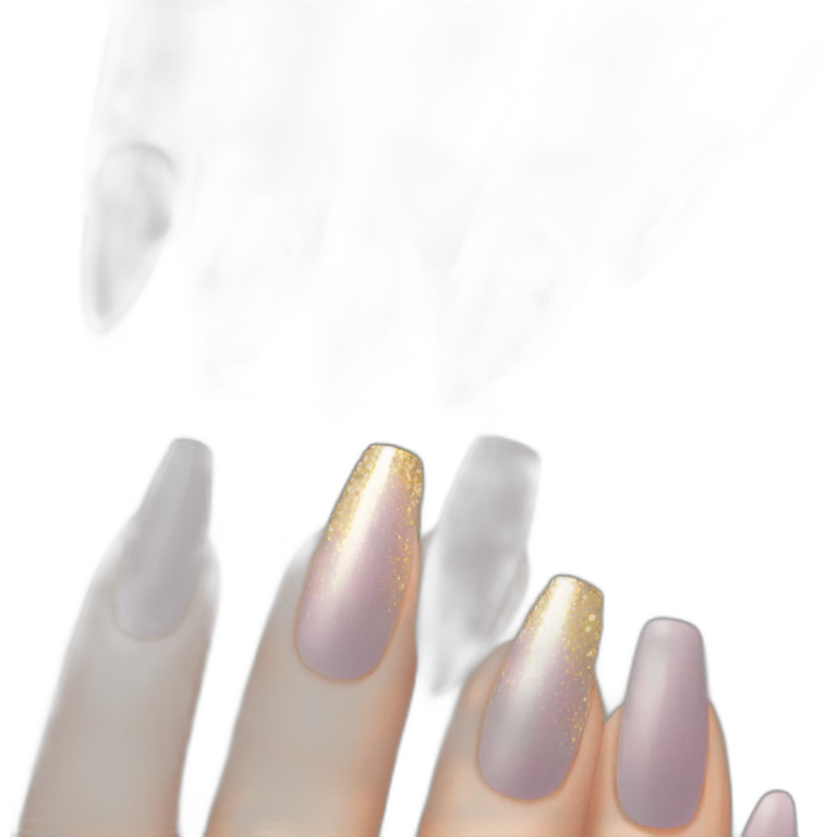 fancy nails emoji