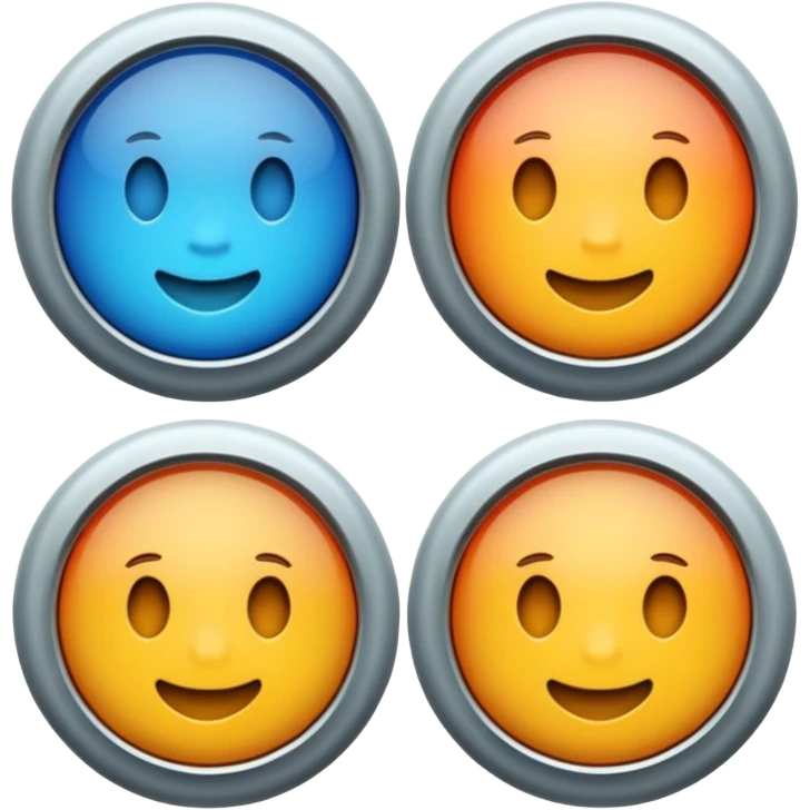 Metal matte circle, color - B9975B emoji