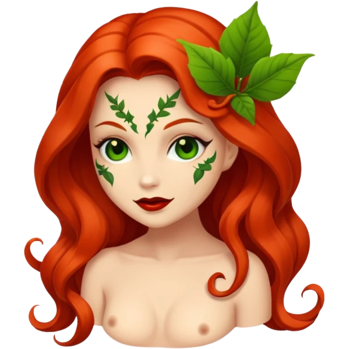 naked poison ivy emoji