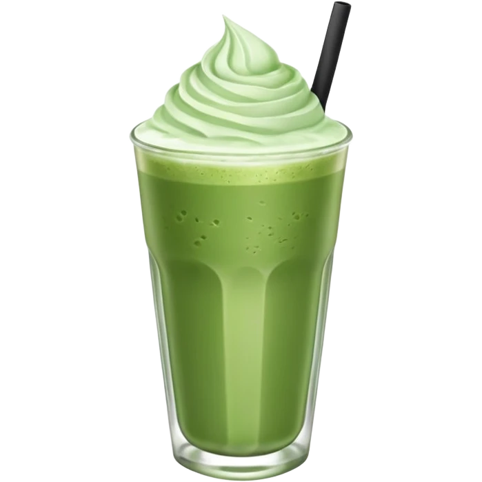 ice matcha latte emoji