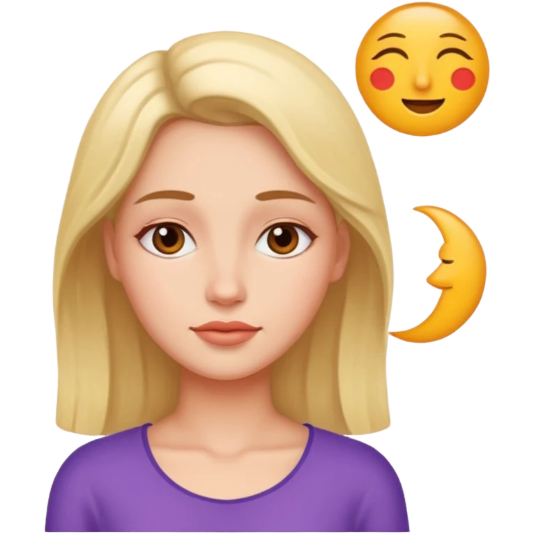 mujer soñando emoji