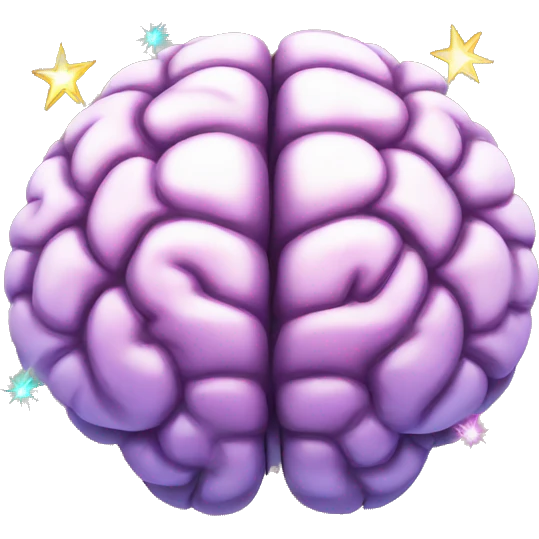 brain with sparkle emoji