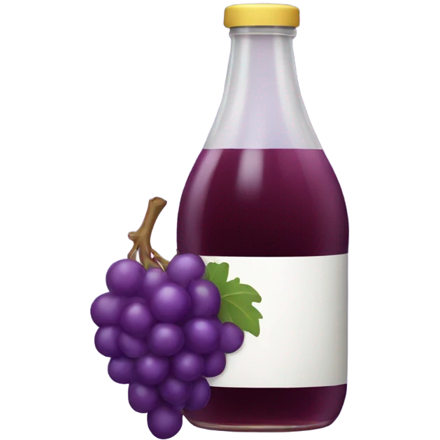 Grape juice emoji
