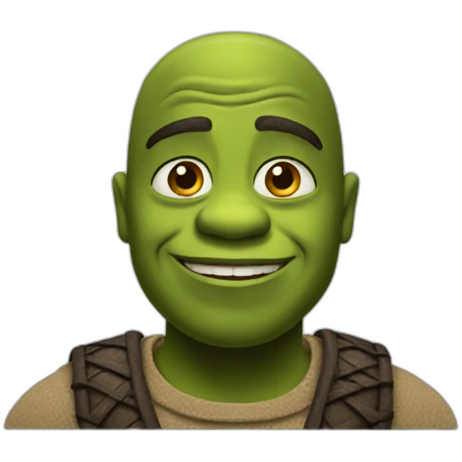 black-shrek emoji