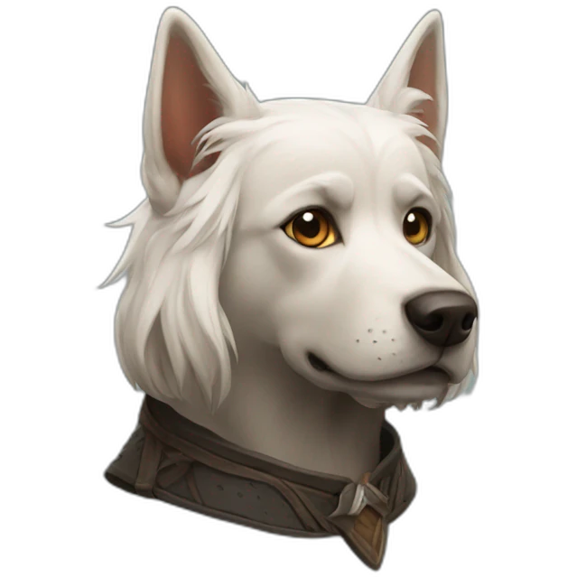 witcher-dog emoji
