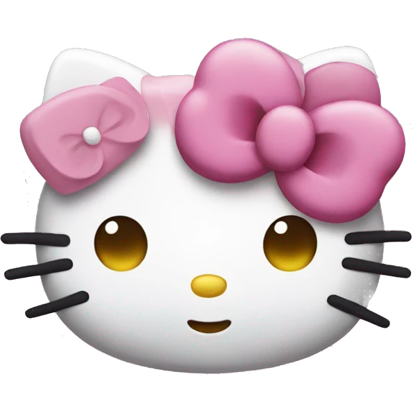 Hello kitty emoji