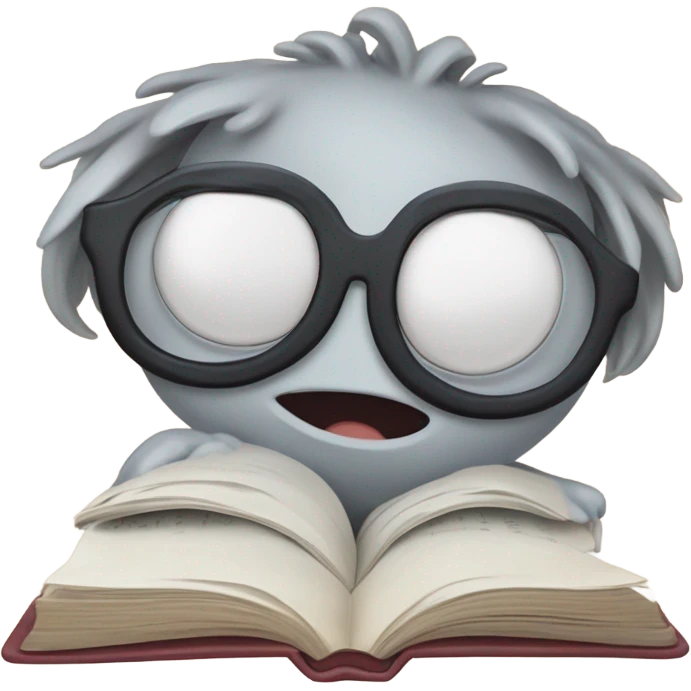 Bookworm emoji