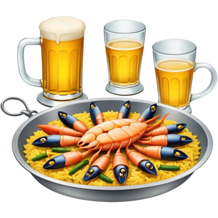 beer mouse trap paella emoji