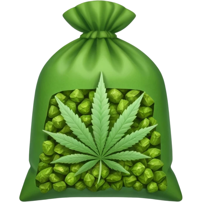 weed pound baggie  emoji