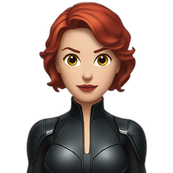 Marvel black widow emoji