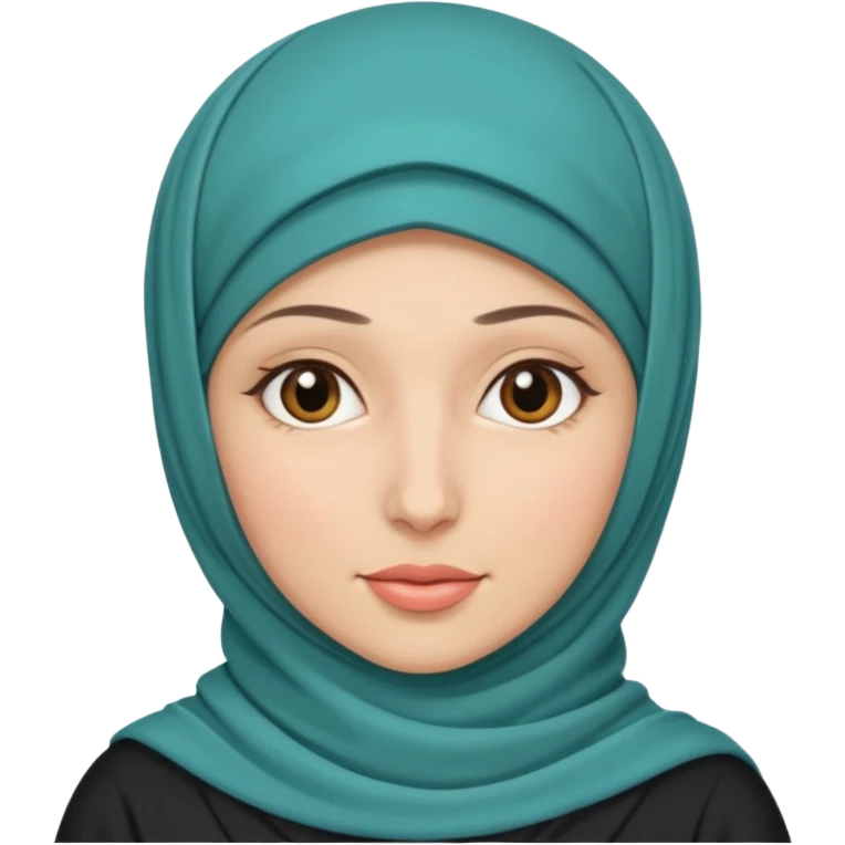 Девушка в хиджабе emoji