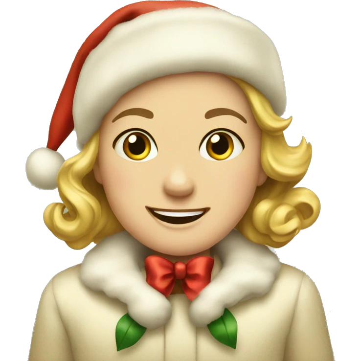 Vintage Christmas  emoji