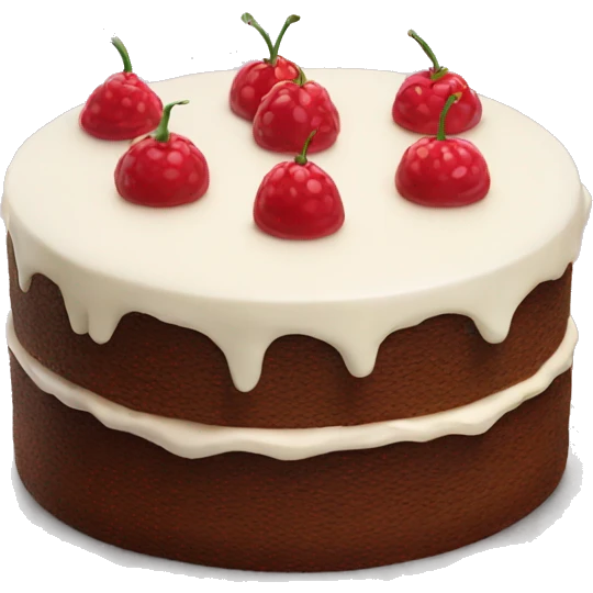 cake with cream emoji