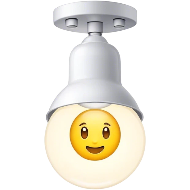 overhead light in room emoji