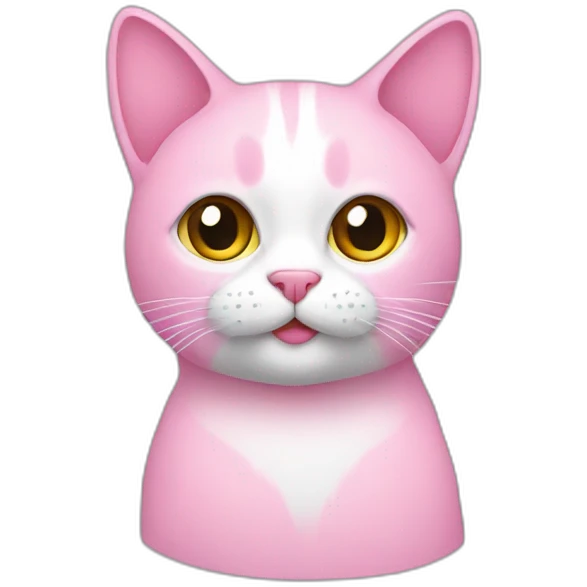 cat-pink emoji