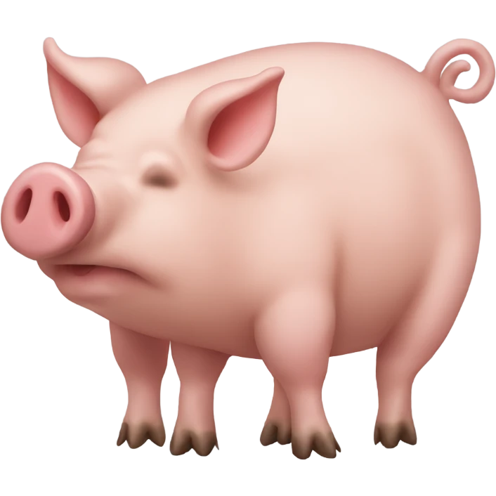 pig butt emoji