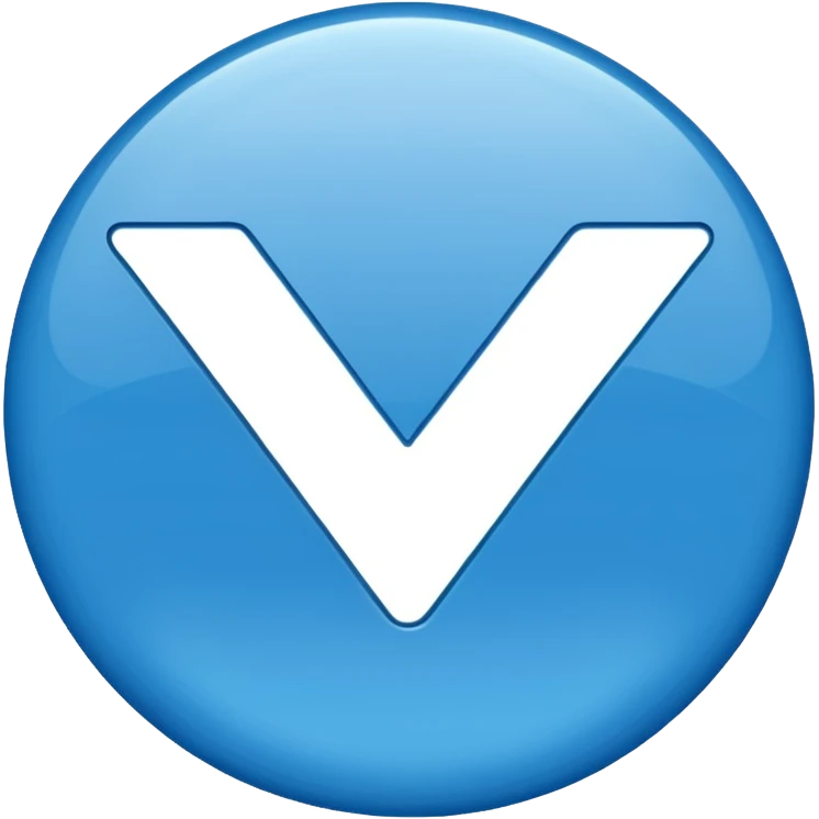 Verificación azul emoji