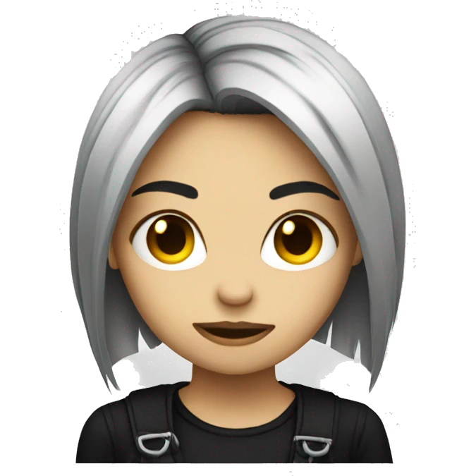 Emo girl emoji