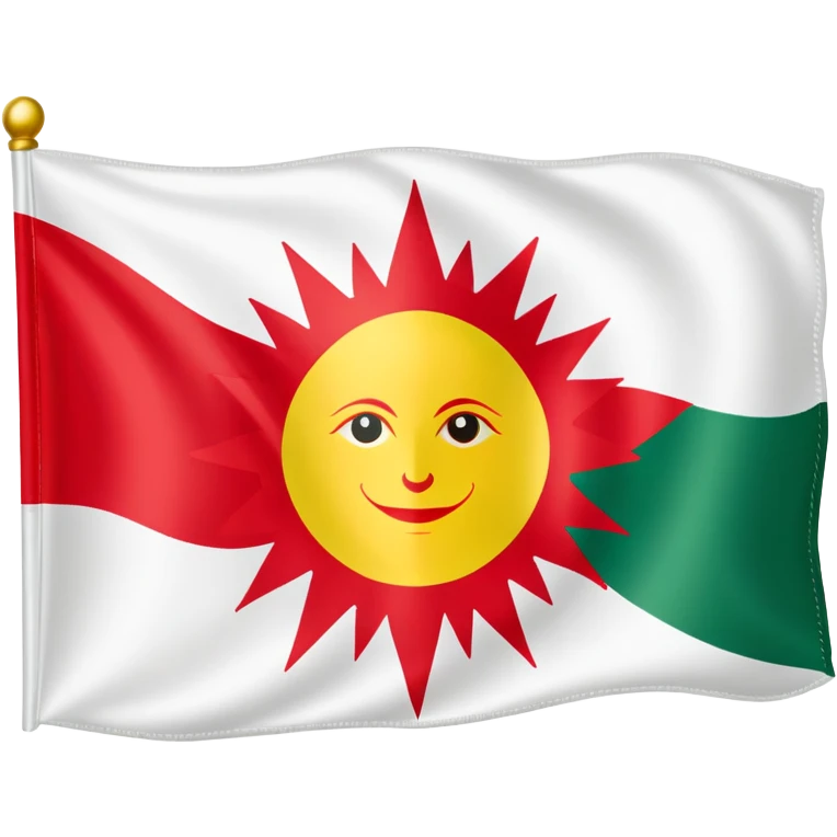 Kürdistan flage emoji