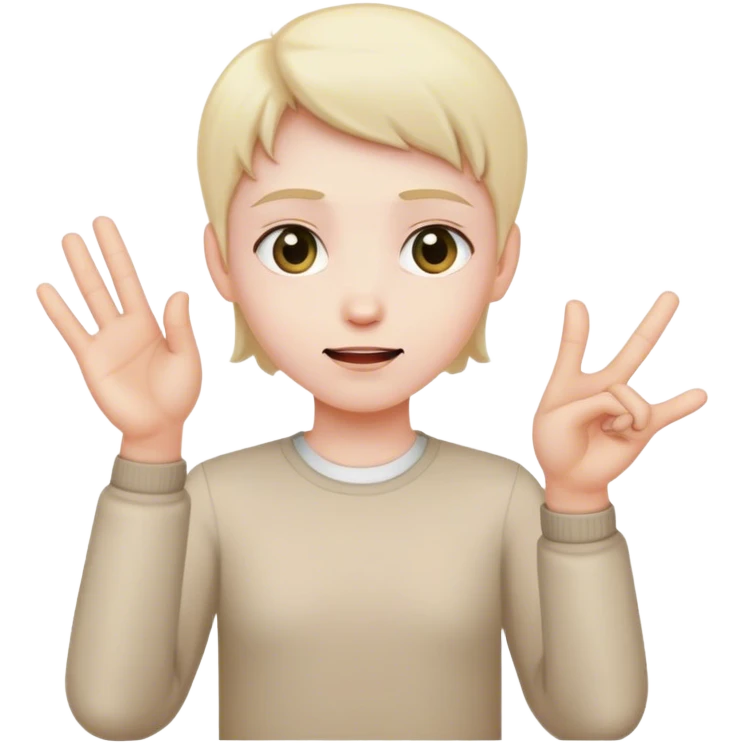 😶🧏 emoji