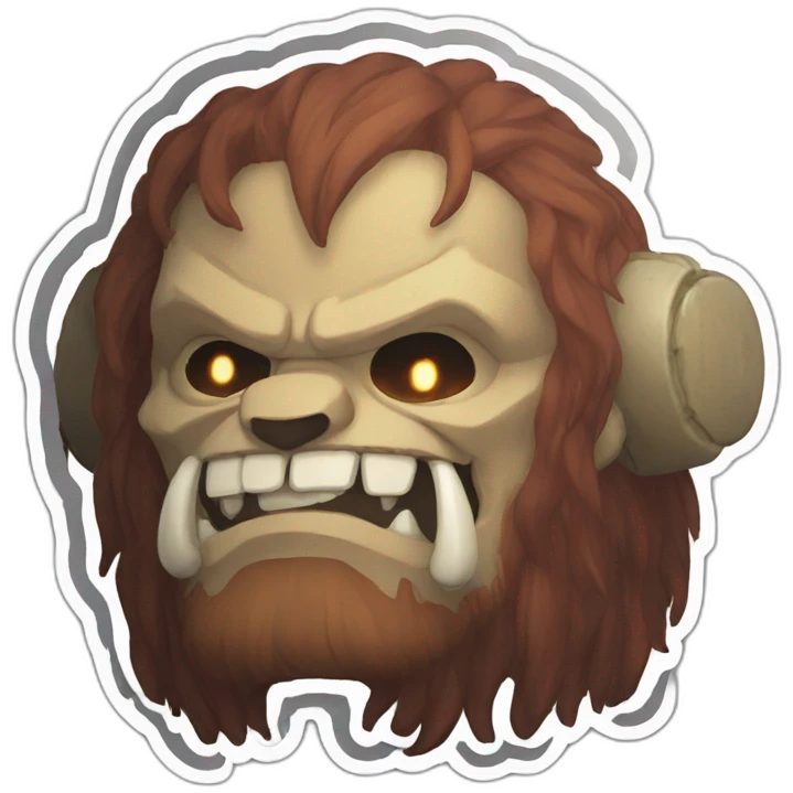 Beast titan sticker emoji