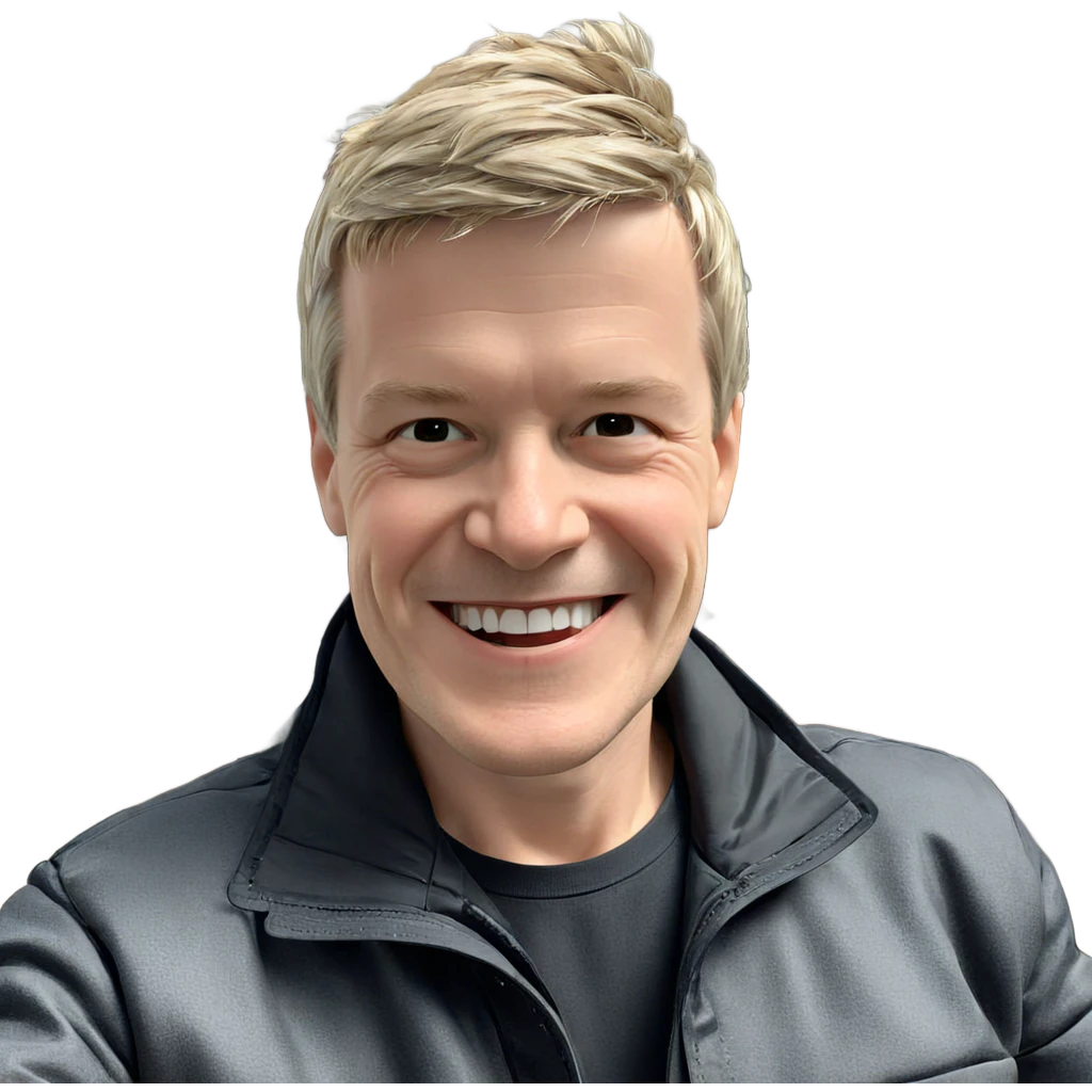 smiling boy in black jacket emoji