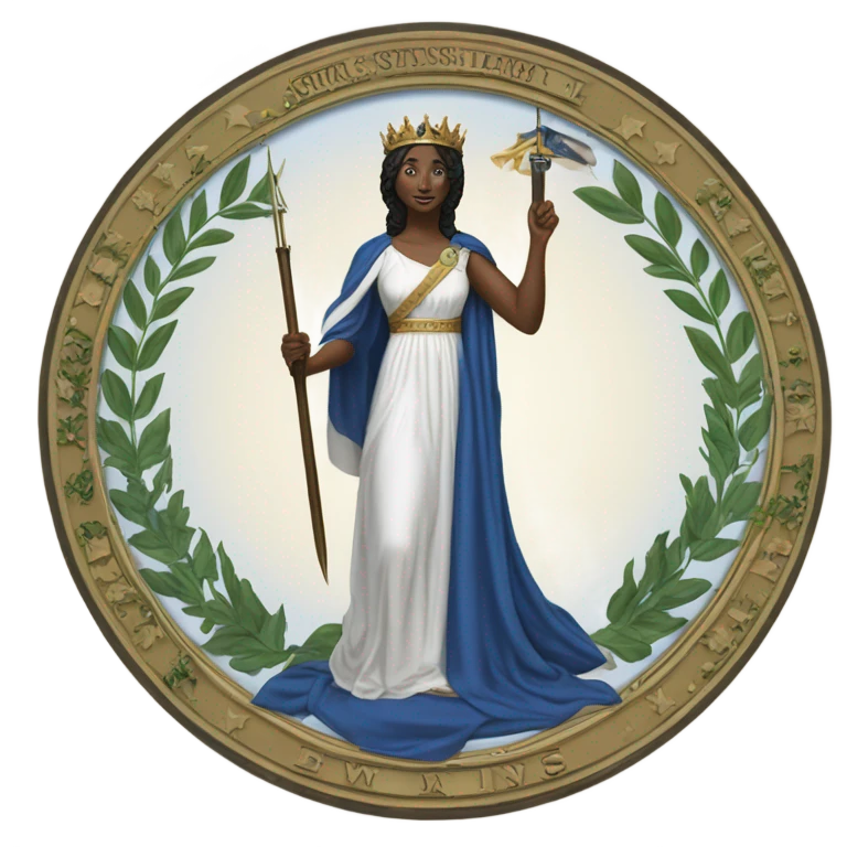 Virginia state flag emoji