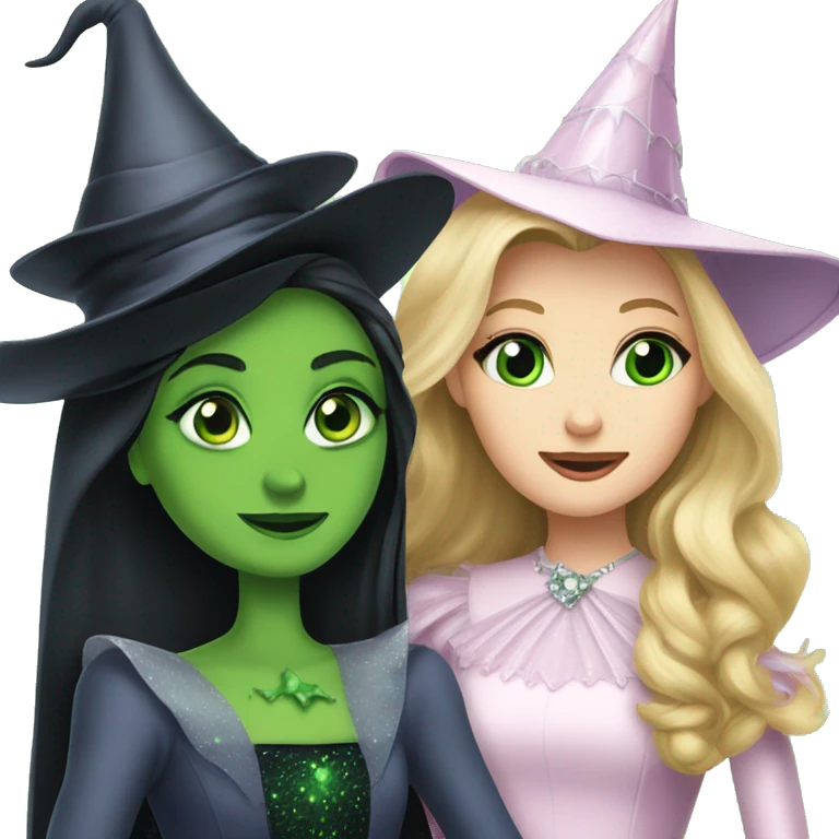 Glinda and Elphaba together  emoji
