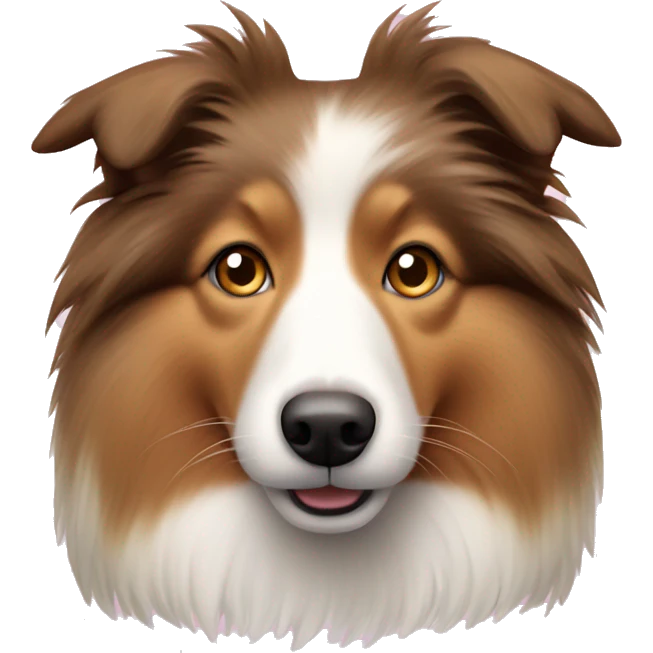 shetland sheepdog emoji