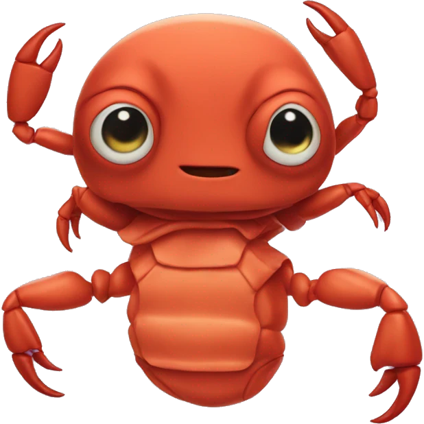 Man in a crab suit emoji