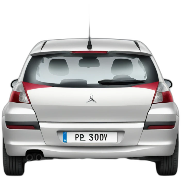peugeot 307 arrière emoji