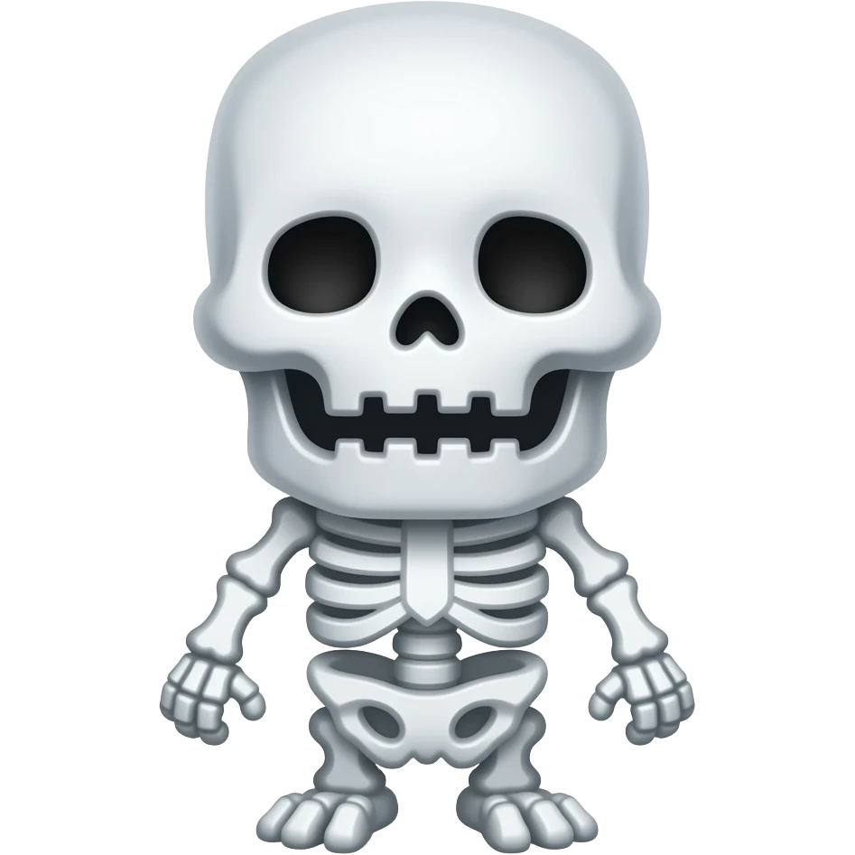 Minecraft skeleyton baby emoji