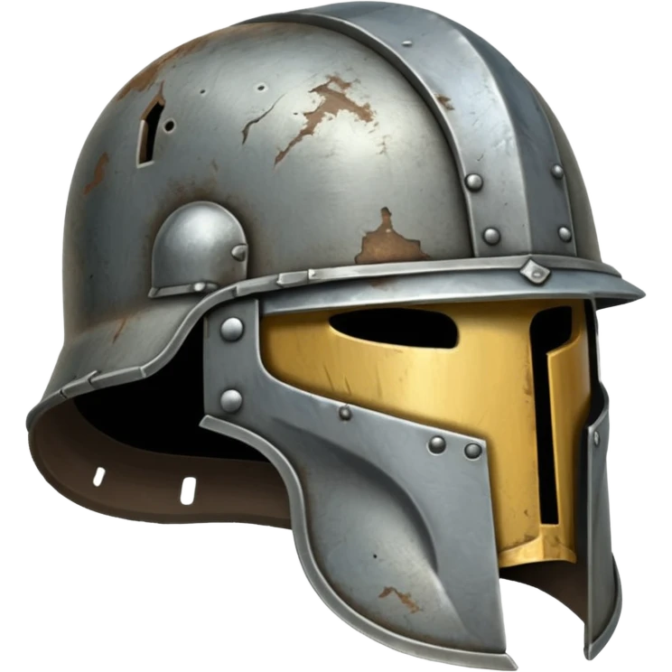 Iron helmet emoji