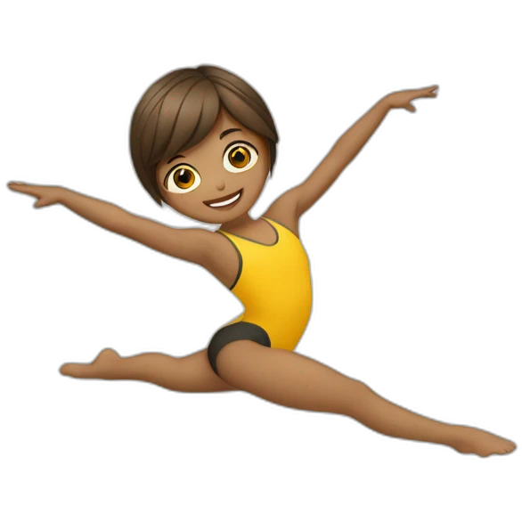 Gymnastique rythmique emoji