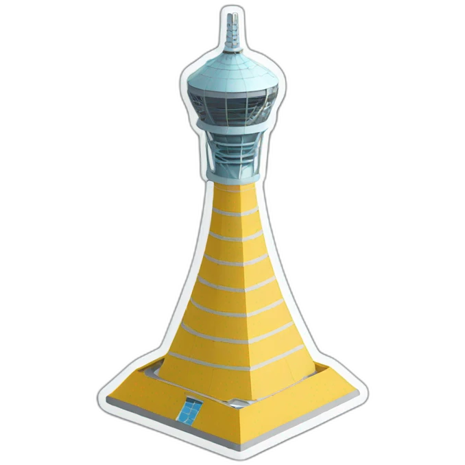 Almaty TV tower emoji