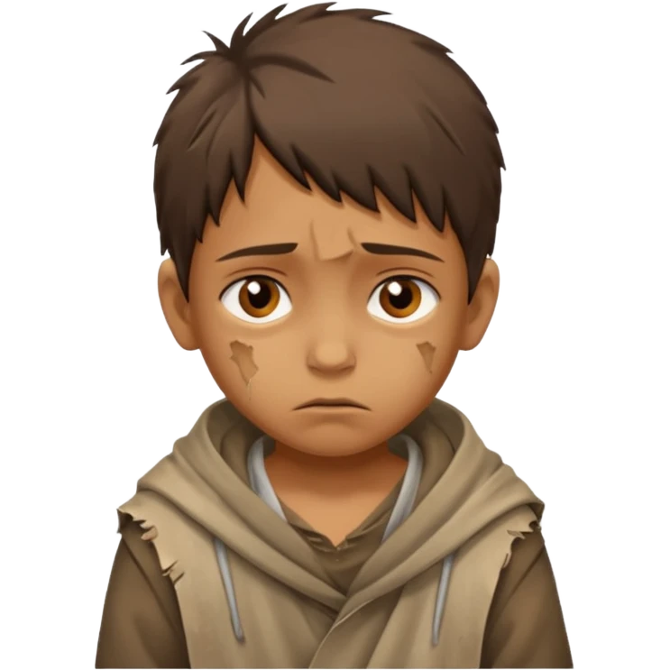 begger kid emoji