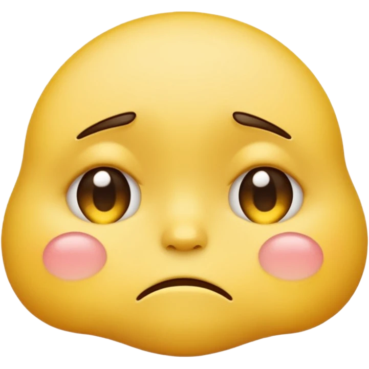 Create a very sad emoji emoji