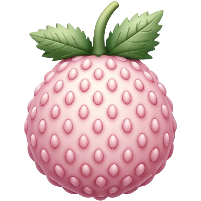 White Pineberry emoji