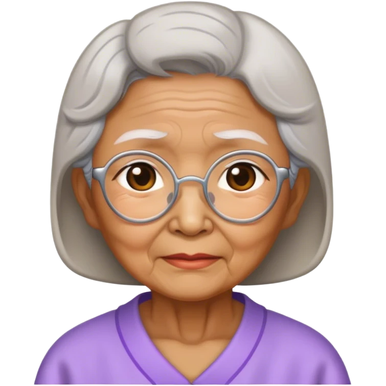 a korean grandma emoji