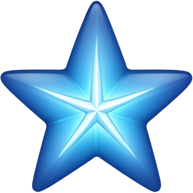 blue star emoji