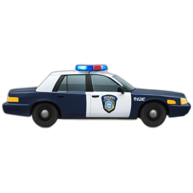 police car french emoji
