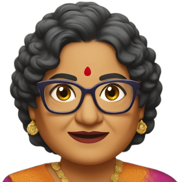 Usha uthup emoji