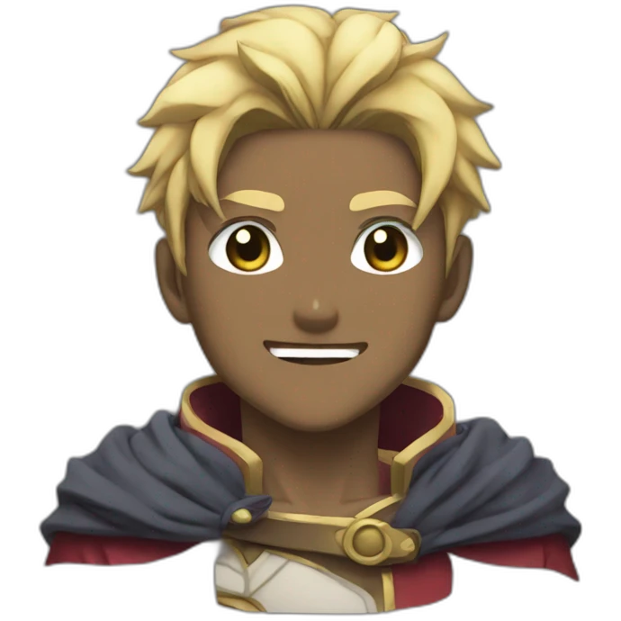 isekai overpower male anime emoji