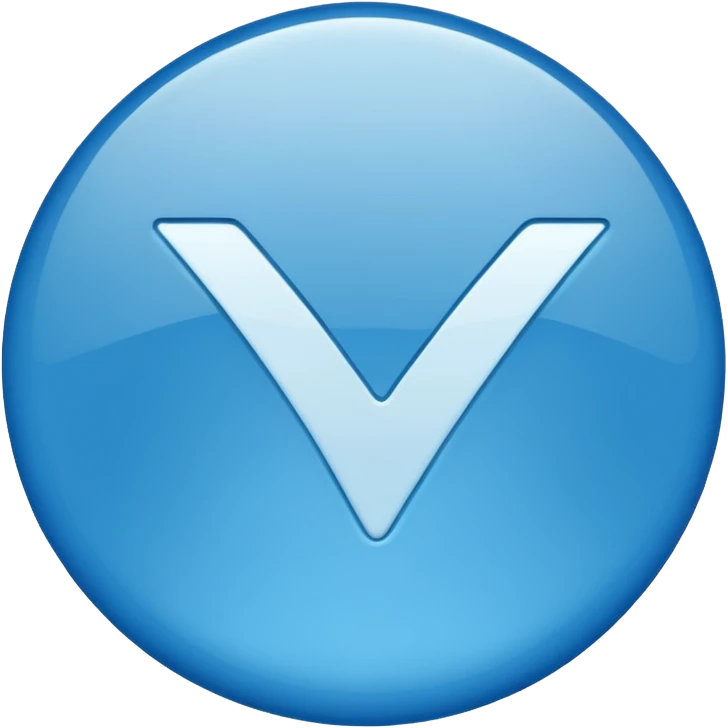 Verificación azul emoji