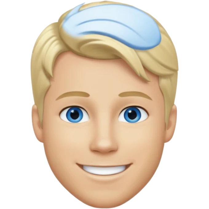 Ashley Parker Angel blonde hair, blue eyes emoji