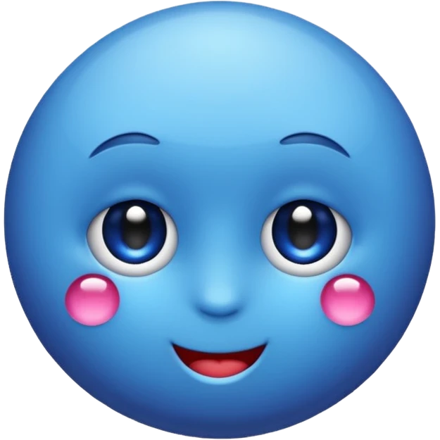 Un emoji myrtille mignon emoji