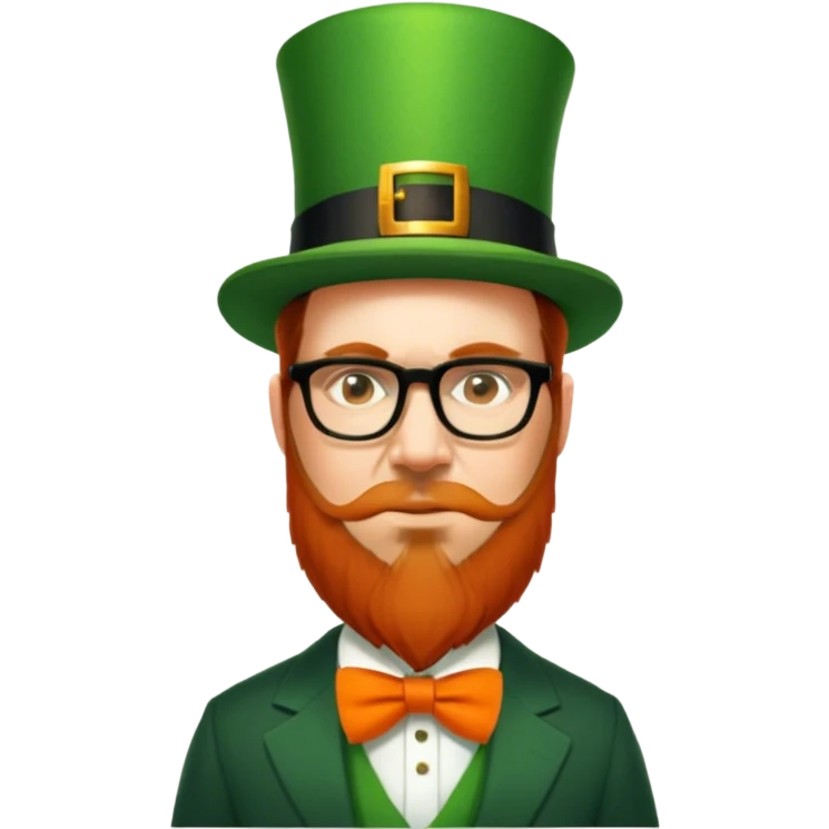 Classy Irish emoji