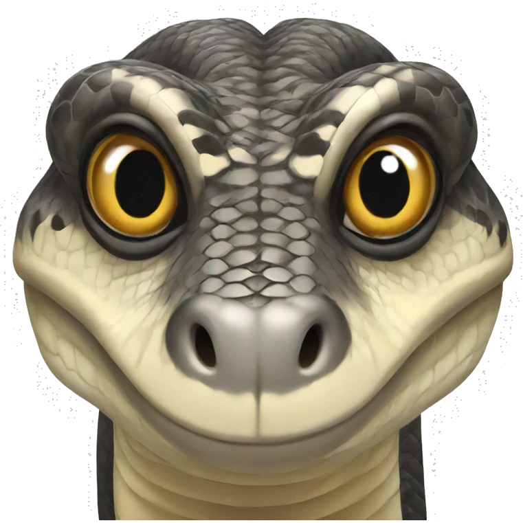 Giant Indian Python Face emoji