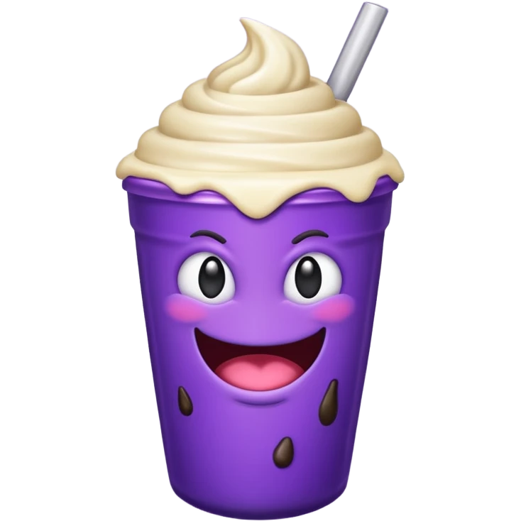 Grimace shake emoji